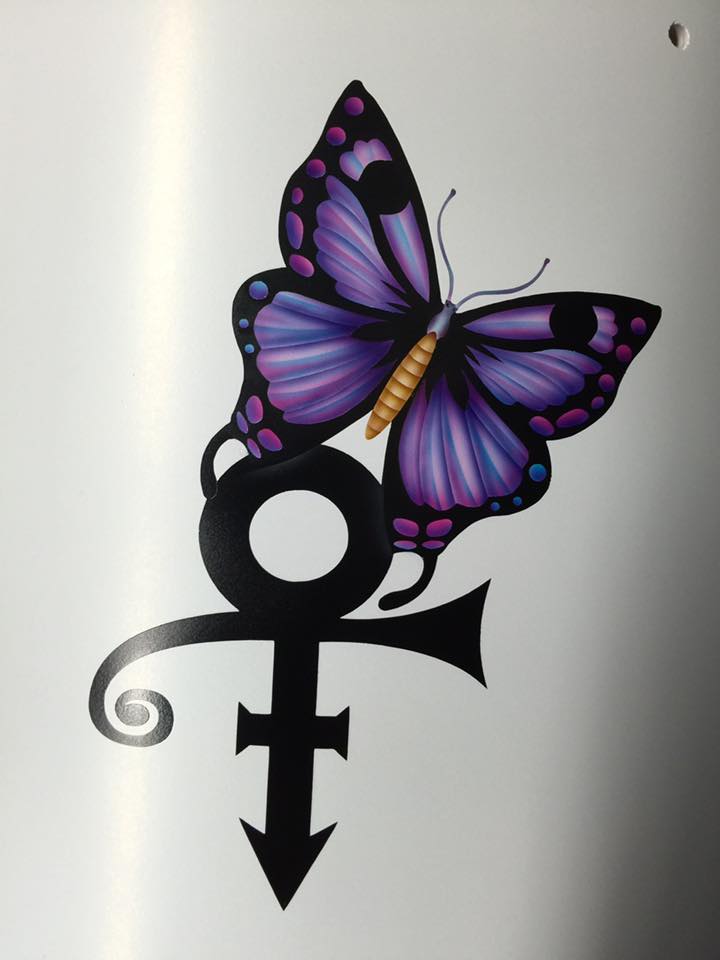 Image result for Sheila E Prince Symbol with Butterfly
