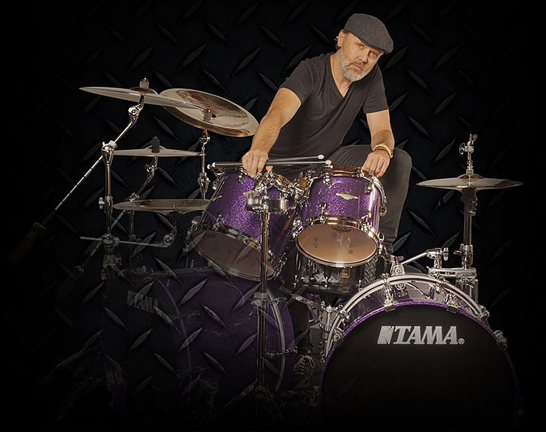 Drummerszone news Lars Ulrich's Worldwired Limited Edition drum kit