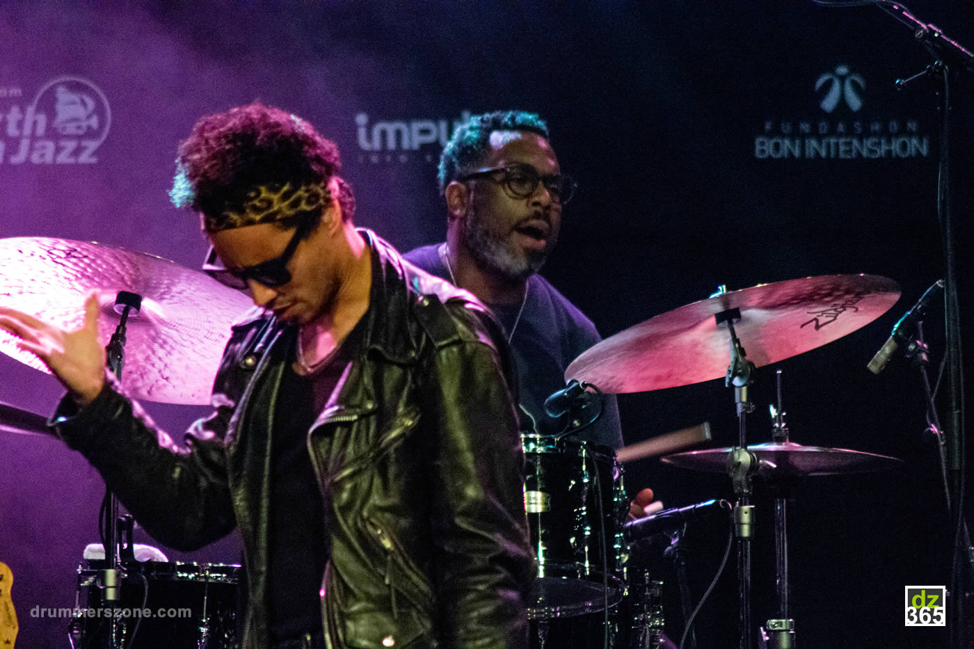 Nate Smith with José James at North Sea Jazz Festival (July 7, 2017)